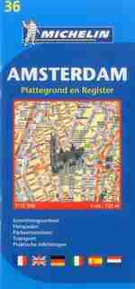 Michelin Amsterdam Map 36 by Michelin