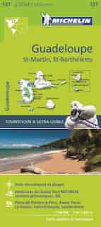 Michelin Zoom Guadeloupe Map 137 by Michelin