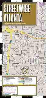 Streetwise Atlanta Map by Michelin