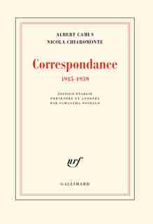 CORRESPONDANCE (1945-1959) by Albert Camus