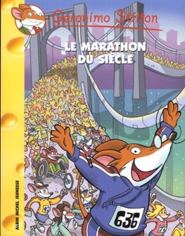 024-LE MARATHON DU SIECLE de Geronimo Stilton