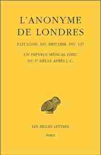 Anonyme de Londres (L') by Anonyme