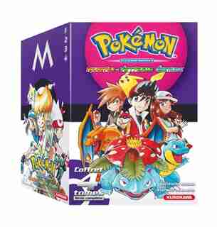 Pokémon Rouge Feu et Vert Feuille-Emeraude : coffret 4 tomes, série complète by Hidenori Kusaka