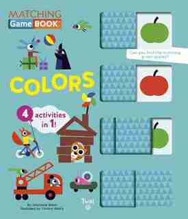 Colors Matching Game Book: 4 Activities In 1! by Stephanie Babin