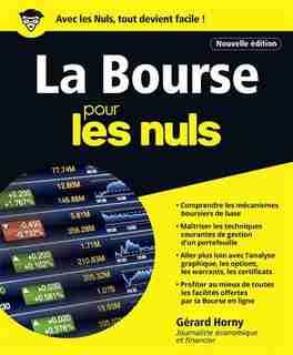 La bourse pour les nuls 4e ed. de Gérard Horny