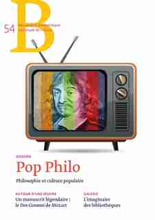 Revue de la BNF n°54: Pop philo by COLLECTIF