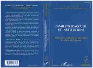 Familles d'accueil et institutions by Marie-Christine Bonte