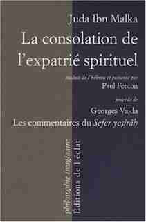 Consolation de l'expatrié spirituel (La) by Juda Ibn Malka