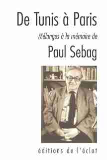 De Tunis à Paris by Claude Nataf