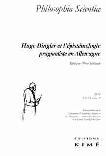 Philosophia Scientiae, v. 18, cahier 02 by COLLECTIF