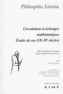 Philosophia Scientiae, v. 19, cahier 02 by COLLECTIF