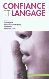 Confiance et langage by Éliane Allouch