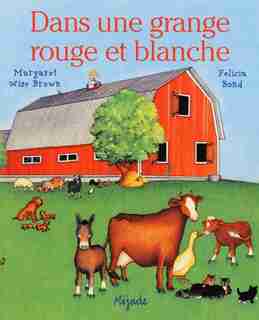Dans une grange rouge et blanche by Wise Brown