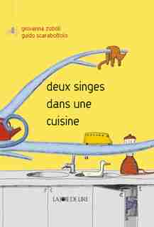 Deux singes dans une cuisine by Giovanna Zoboli