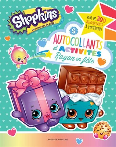 Shopkins Rayon en fête Autocollants et activités de COLLECTIF
