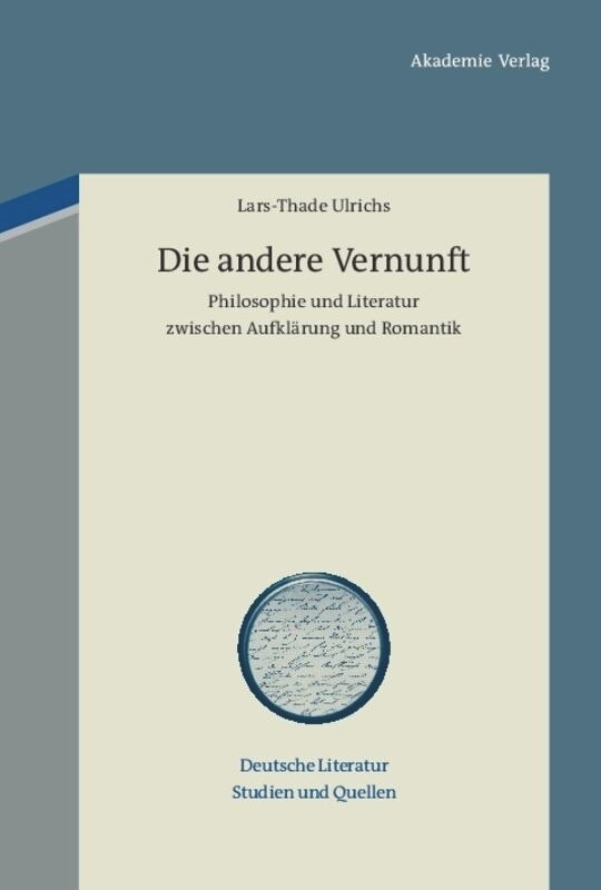Die andere Vernunft by Lars-Thade Ulrichs Hardcover | Indigo Chapters