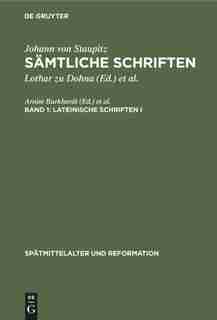 Lateinische Schriften I