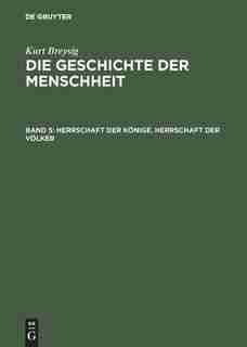 Herrschaft der Könige. Herrschaft der Völker by No Contributor