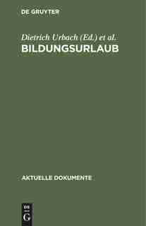 Bildungsurlaub by Dietrich Urbach