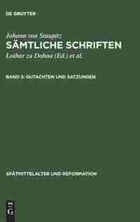 Gutachten Und Satzungen by Wolfgang Gunthner