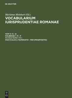 numeratio - per (Praepositio) by Bernhard Kübler