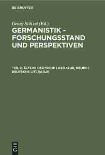 -ltere Deutsche Literatur, Neuere Deutsche Literatur
