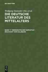 'Oberdeutscher Servatius' - Reuchart von Salzburg by Burghart Wachinger
