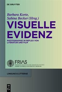 Visuelle Evidenz by Sabina Becker Hardcover | Indigo Chapters
