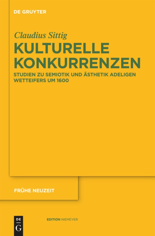 Kulturelle Konkurrenzen by Claudius Sittig Hardcover | Indigo Chapters