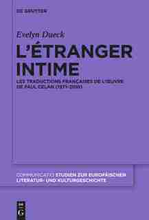 L'étranger intime by Evelyn Dueck
