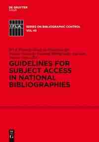 Guidelines for Subject Access in National Bibliographies by IFLA