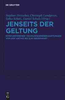 Jenseits der Geltung by Stephan Dreischer