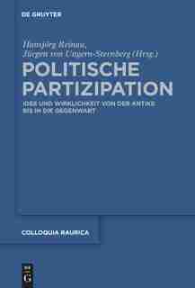 Politische Partizipation by Jürgen von Ungern-Sternberg