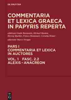 Alexis - Anacreon by Guido Elena Bastianini Esposito Stroppa