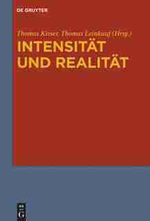 Intensität und Realität by Thomas Kisser