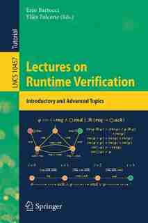 Lectures On Runtime Verification: Introductory And Advanced Topics by Ezio Bartocci