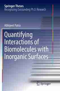 Quantifying Interactions Of Biomolecules With Inorganic Surfaces by Abhijeet Patra