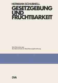 Gesetzgebung und Fruchtbarkeit