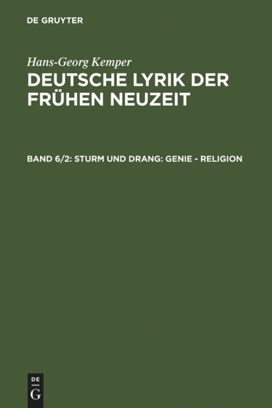 Sturm und Drang Hardcover | Indigo Chapters