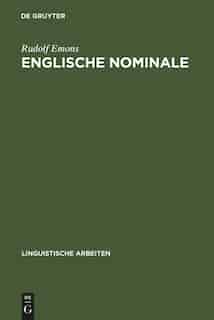 Englische Nominale by Rudolf Emons