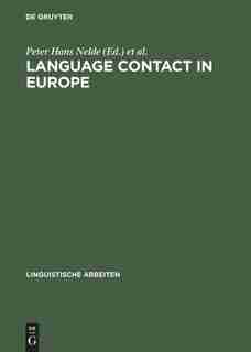 Language contact in Europe by Peter Hans Nelde
