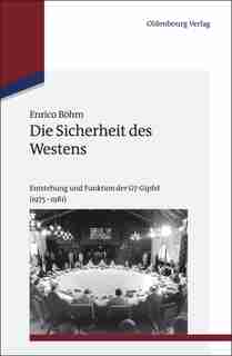 Die Sicherheit des Westens by Enrico Böhm