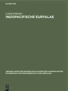 Indopacifische Euryalae by Ludwig Döderlein