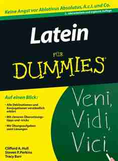 Latein Für Dummies de Clifford A. Hull