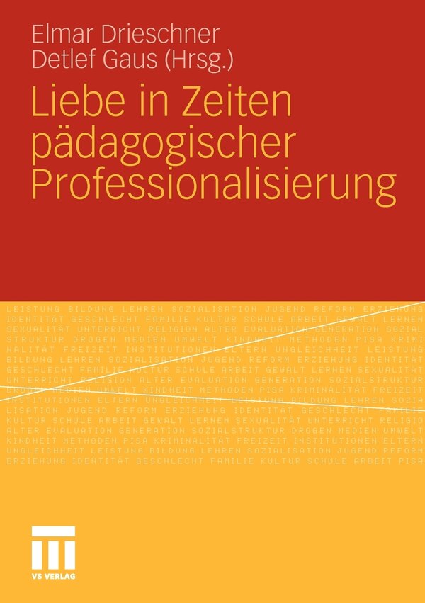 Liebe In Zeiten Pädagogischer Professionalisierung Paperback | Indigo Chapters