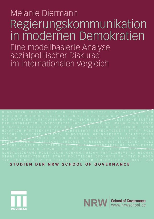 Regierungskommunikation In Modernen Demokratien by Melanie Diermann Paperback | Indigo Chapters