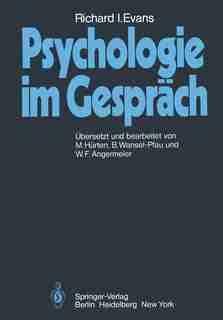 Psychologie im Gespräch by R.I. Evans
