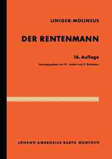 Der Rentenmann by Hans Liniger