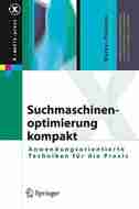 Suchmaschinenoptimierung kompakt: Anwendungsorientierte Techniken Für Die Praxis by Markus Hübener