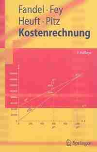 Kostenrechnung by Günter Fandel